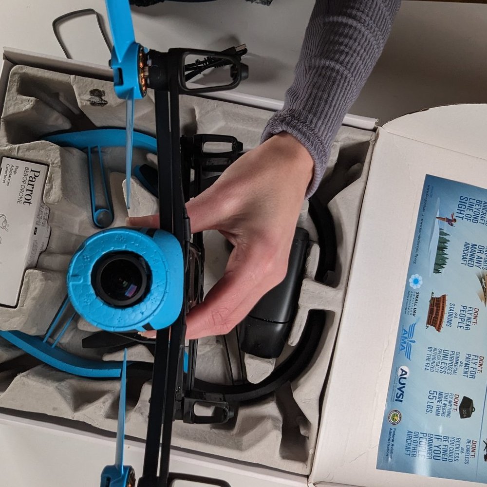 NWT Parrot Bebop Drone - 1080 P- High Resolution
